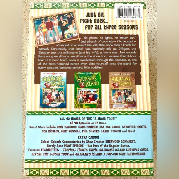 Gilligan’s Island 🆕 DVD complete series, factory sealed - Picture 2 of 5